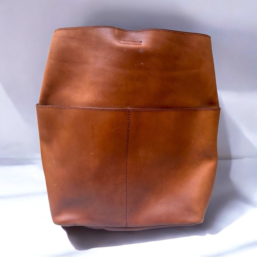 ABLE Salem Backpack, Whisky color, Leather